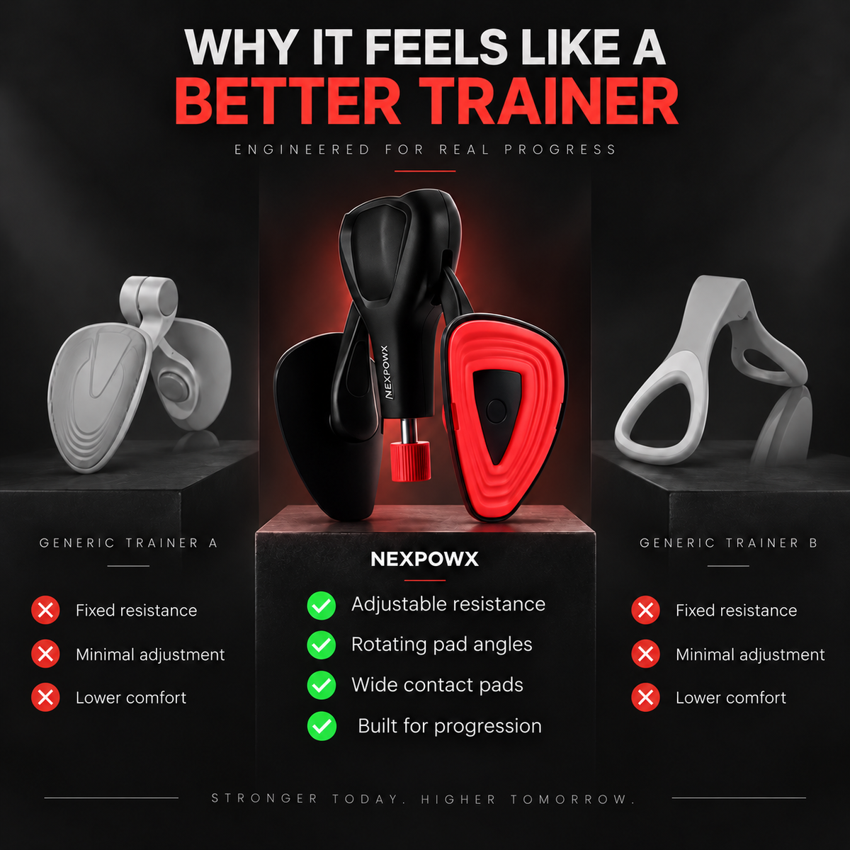 Men's Stainless Steel Pelvic Floor Trainer
