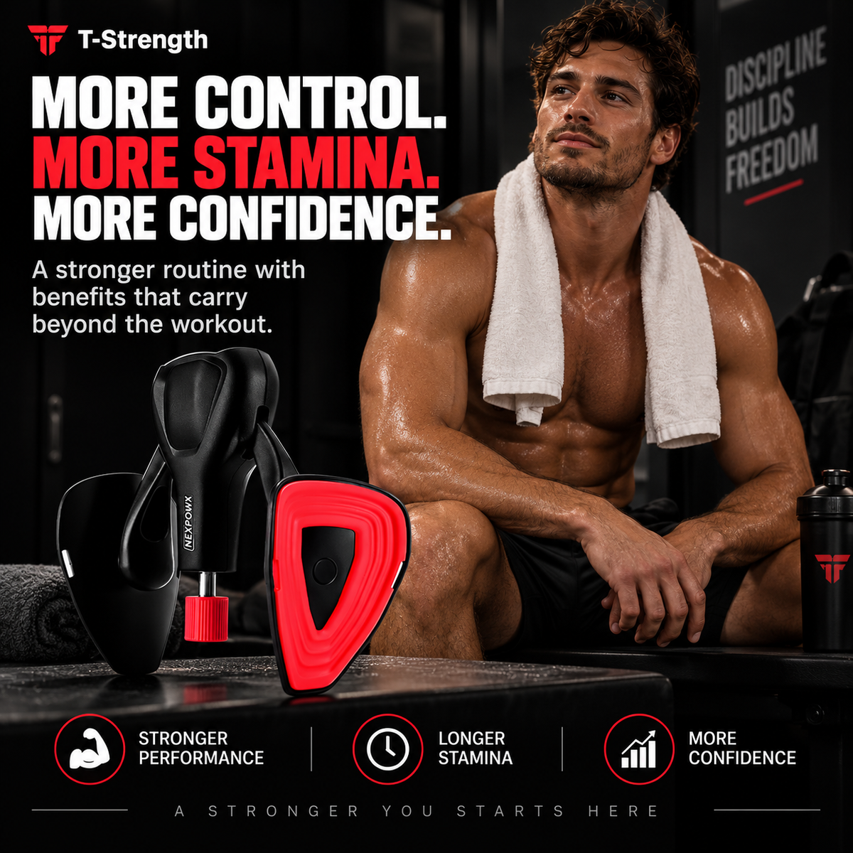 Men's Stainless Steel Pelvic Floor Trainer